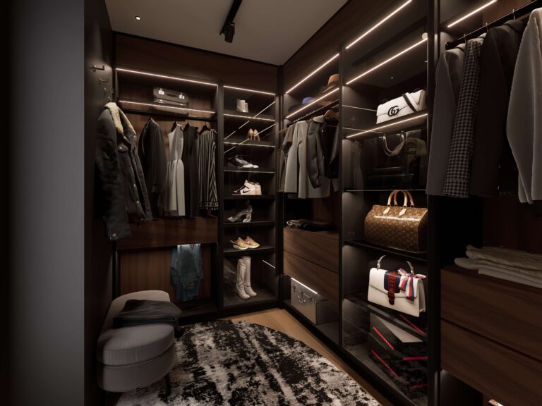 master bedroom closet