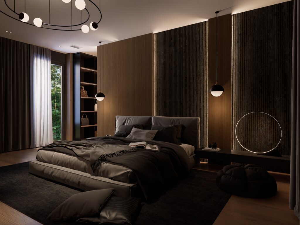 Master Bedroom dark style1